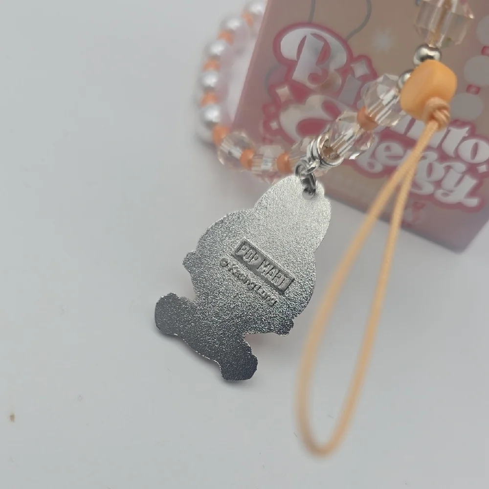 Big Into Energy BIE Happiness Labubu Wristlet Phone Charm (NIB)✨️🧡✨️